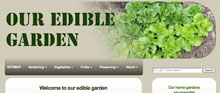 Our Edible Garden website